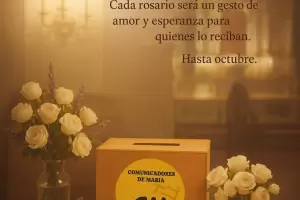 Lanzan campa�a de donaci�n de Rosarios