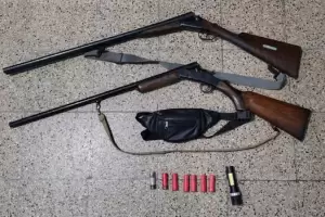 Secuestran arman de fuego en Santa Rosa