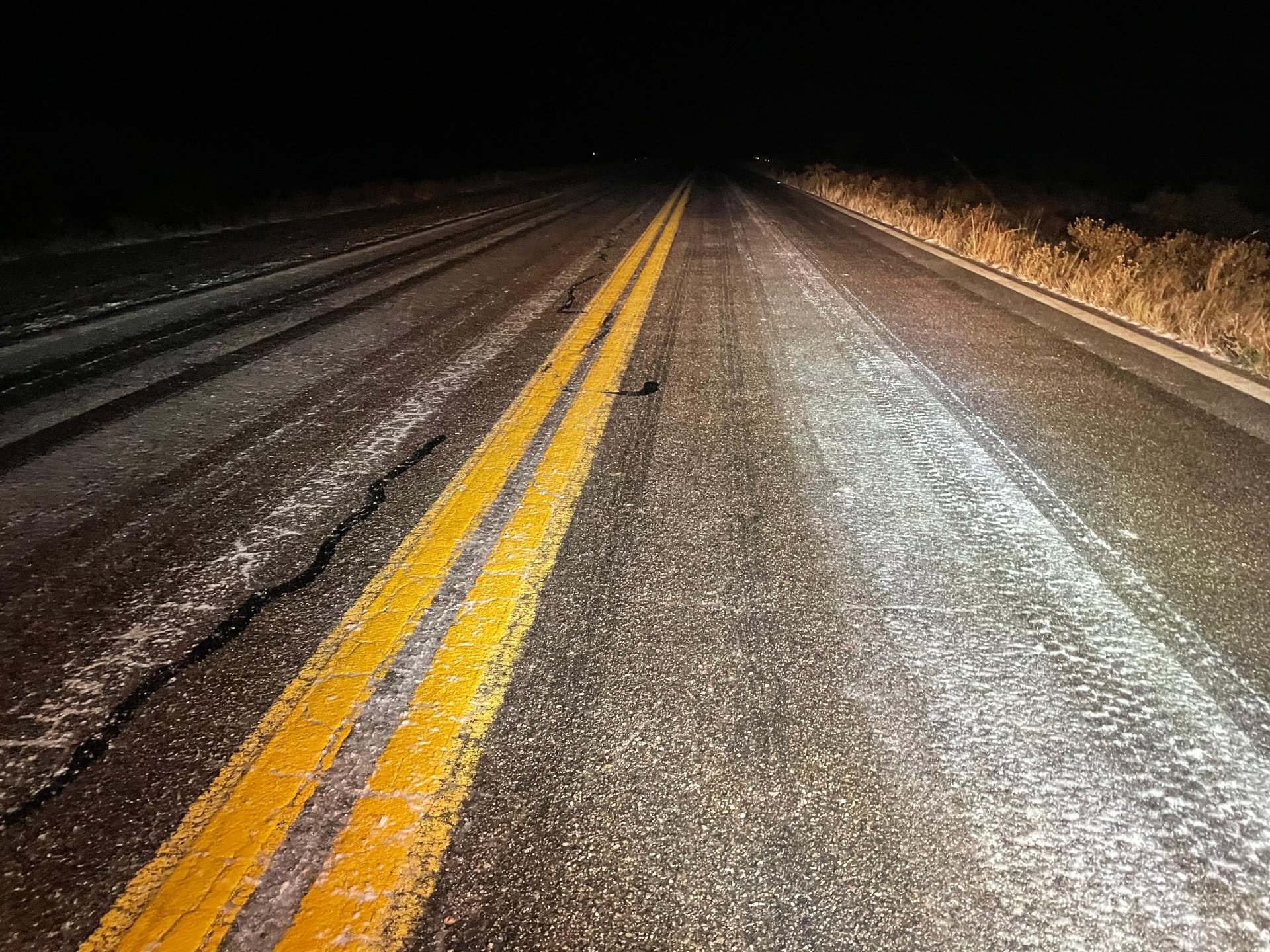 Estado de las rutas nacionales: precaución por presencia de hielo en ...