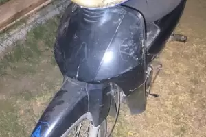 Secuestran una moto de dudosa procedencia