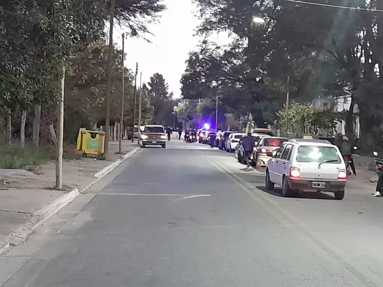 corte ruta 40 santa mara