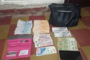 Recuperan mochila con casi $90 mil en Tinogasta