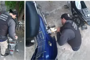 Secuestran una moto tras una inspecci�n en un taller mec�nico