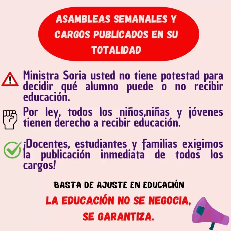 docentes desocupados