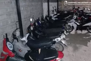 Secuestran ms motos en el interior
