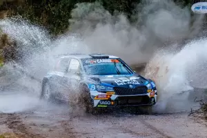 D'Agostini fue segundo en el Rally del Poncho y Catamarca celebr� cinco podios