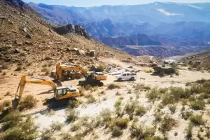 El camino a El Tolar ms cerca: solo faltaran 7 kilmetros para finalizarlo