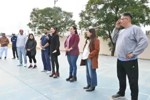 Ftbol Comunitario en el Centro Integral de Salud