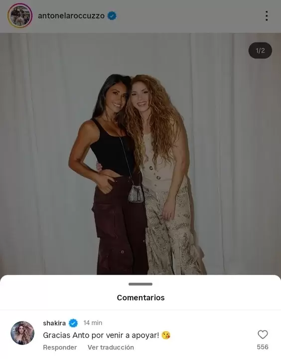 Shakira y Antonela