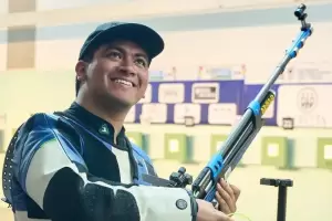Julin Gutirrez y la delegacin argentina debutan en la Copa del Mundo de Rifle y Pistola