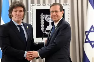 Milei se reuni con el presidente de Israel