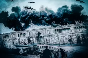 Acto homenaje a los granaderos y v�ctimas del bombardeo de Plaza de Mayo en 1955