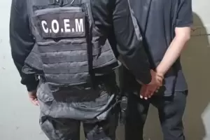 Intent agredir con un arma blanca a su hermano: fue detenido