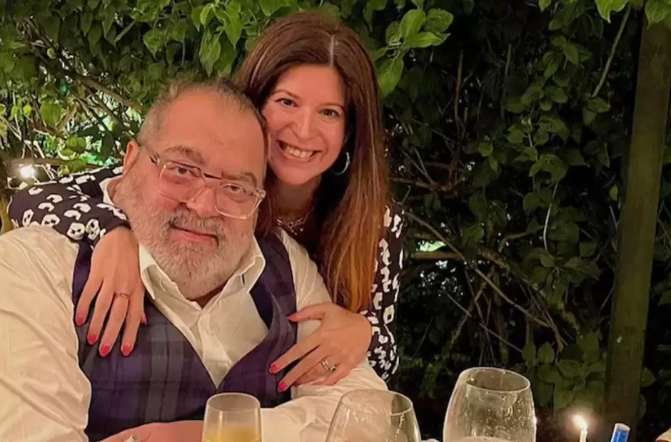 Elba Marcovecchio y Jorge Lanata