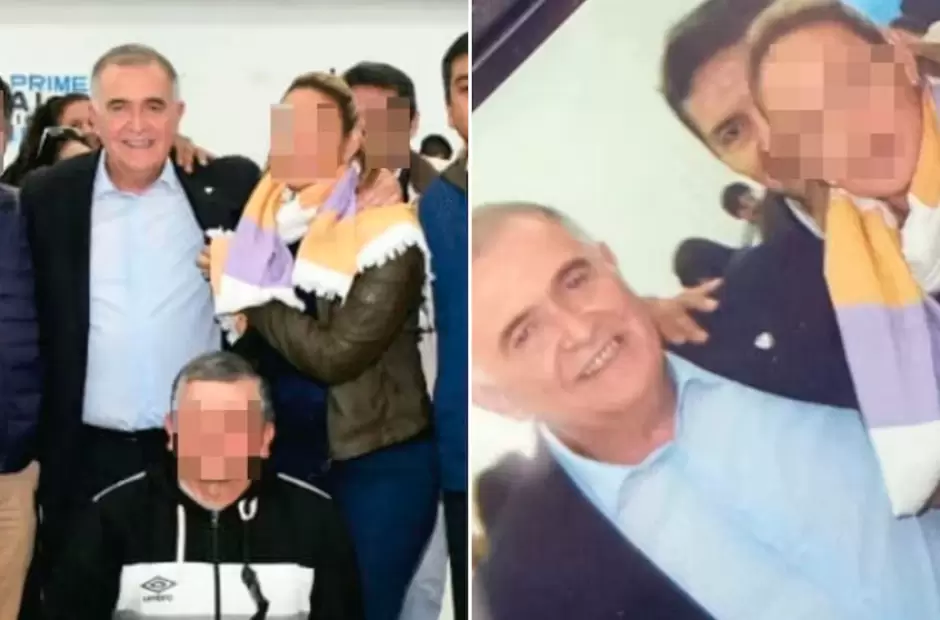 El momento del robo a Jaldo