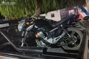 Secuestran en la Capital motocicleta con requerimiento judicial