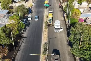 Se repavimentan avenidas en la Capital a travs del Plan de Asfaltado Provincial