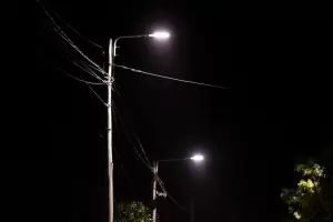 El Barrio Combate de San Lorenzo con 100 %  de iluminacin LED