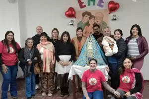 Emotivo nuevo encuentro de embarazadas con la Virgen del Valle