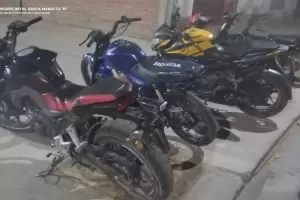 Secuestran cinco motos abandonadas en operativos en Santa Rosa, Capital y Santa Mara