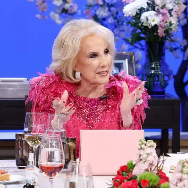 Mirtha Legrand suspendi� la grabaci�n de su programa por un problema de salud