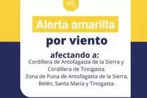 Emiten alerta amarilla por viento: dnde impactar?