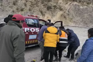 Operativo de rescate: una joven fue auxiliada tras quedar atrapada en zona de difcil acceso