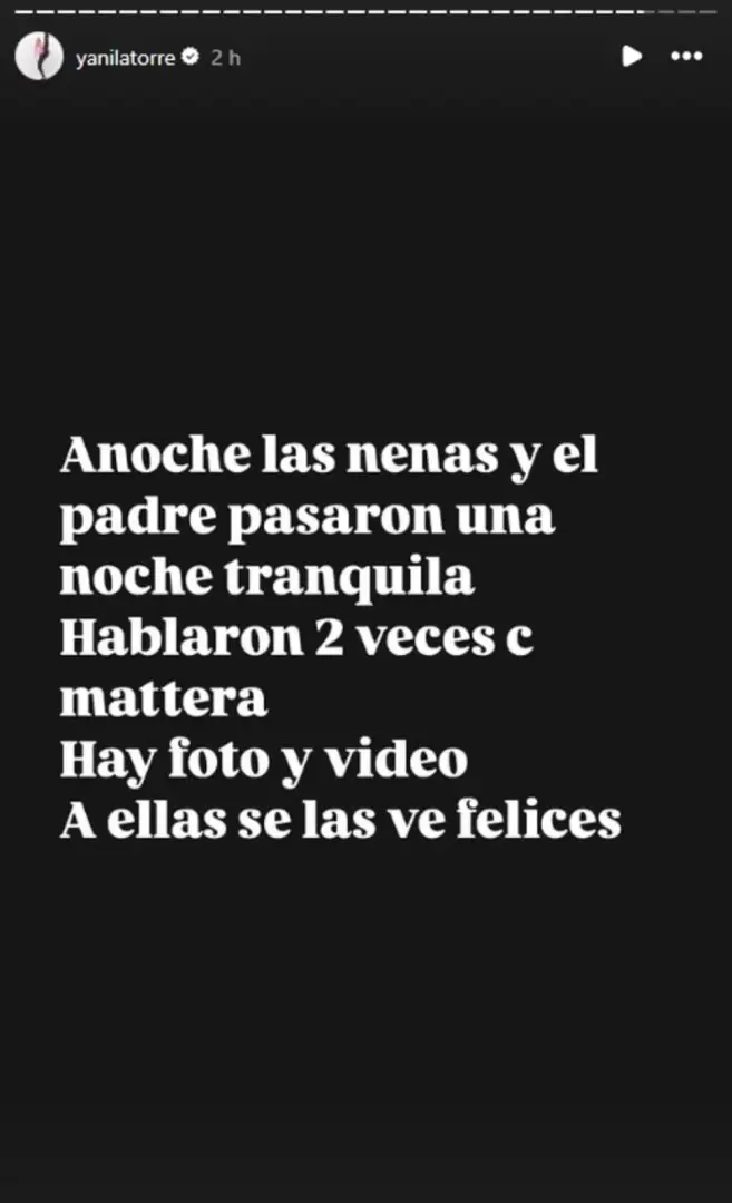 Mauro Icardi pas� una noche tranquila con las nenas (Foto: captura Instagram/yanilatorre)