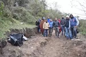 El investigador catamarqueo particip de un rescate arqueolgico en El Duraznillo