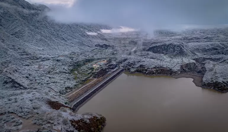 nieve en las pirquitas