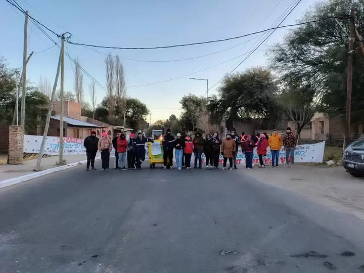 corte de ruta santa maria