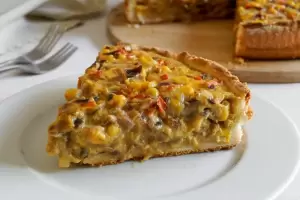 Paso a paso: Cmo preparar una tarta de choclo cremoso?