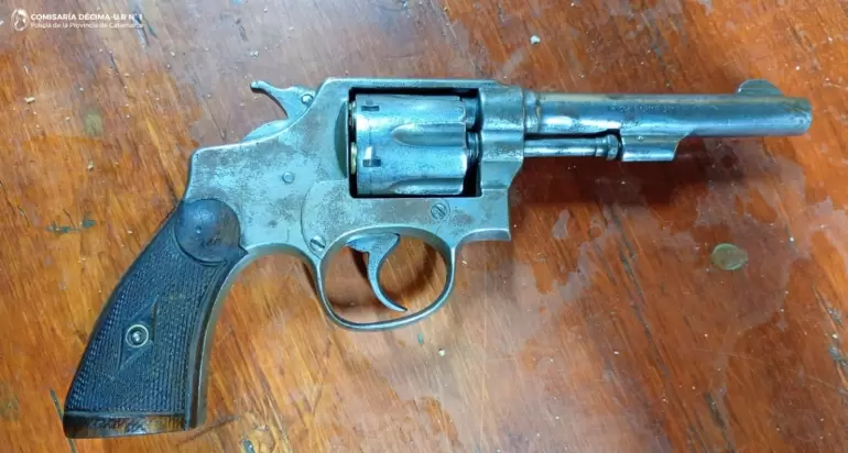 arma municipal disparo