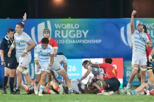 Los Pumitas remontaron contra Espa�a y lograron su segundo triunfo en el Mundial