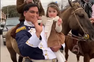 El sueo de Guillermina se hizo realidad: recibi la visita de Manuel Belgrano