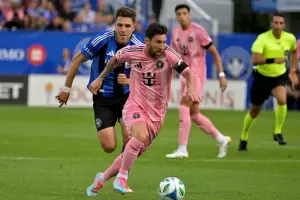 Otro show de Messi en la victoria de Inter Miami sobre el New England