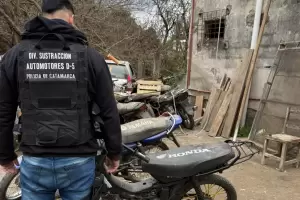 Incautaron en talleres mec�nicos dos motos adulteradas