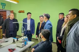 Crearn un taller textil para internos del Servicio Penitenciario