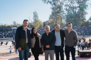 Jalil estuvo presente en el 367 aniversario de Andalgal