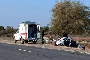 Grave accidente en Ruta 60: una mujer de 60 aos choc y result con mltiples lesiones