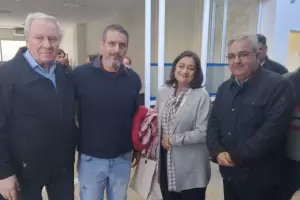 Trabajadores de Vialidad Nacional se reunieron con Jalil, Dusso y Corpacci