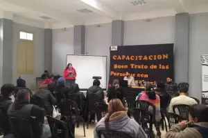 Salud capacit sobre Buen Trato en Andalgal