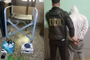 En allanamientos, detienen a un ladr�n y recuperan los elementos robados