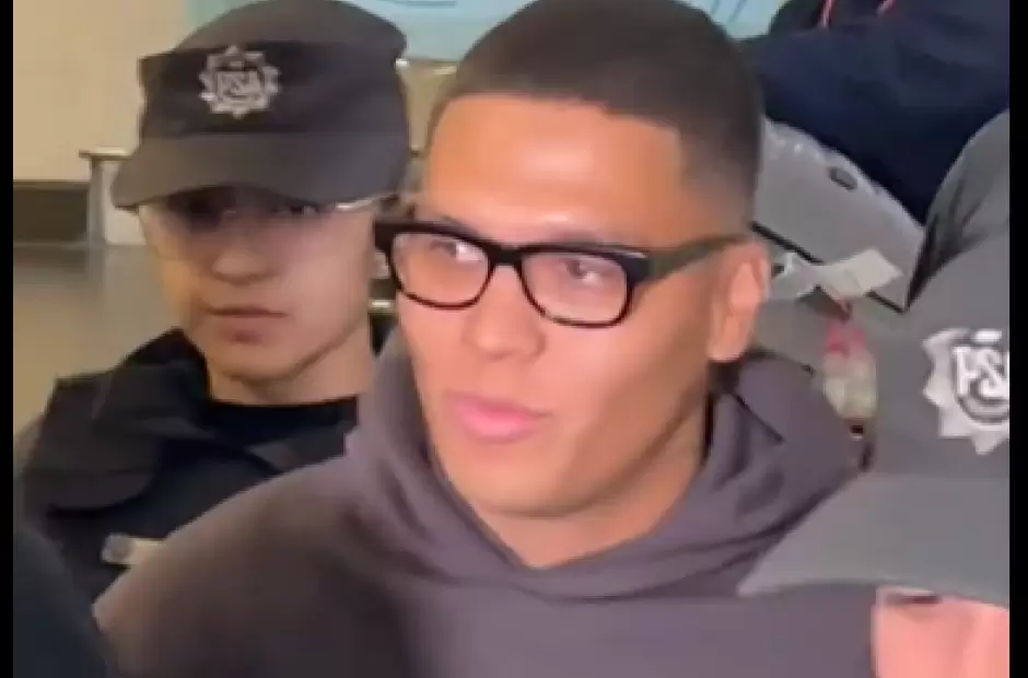 Juanfer Quintero en su vuelta esta ma�ana