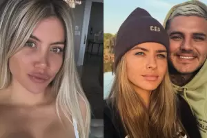 Icardi personaliz sus botines con nombres de La China y Wanda explot