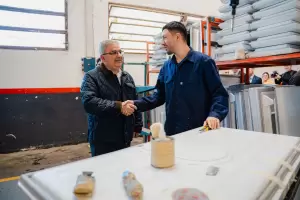 NEBA planifica ampliar su produccin con apoyo de la Provincia y el Consejo Federal de Inversiones