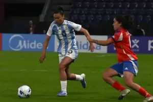 Copa Amrica Femenina: Argentina le gan a Chile y es lder de su grupo