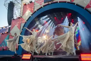 El Patio del Poncho comenz a pura danza y emocin