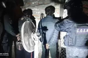 Fuera de temporada?: Los aprehendieron con un ventilador de dudosa procedencia