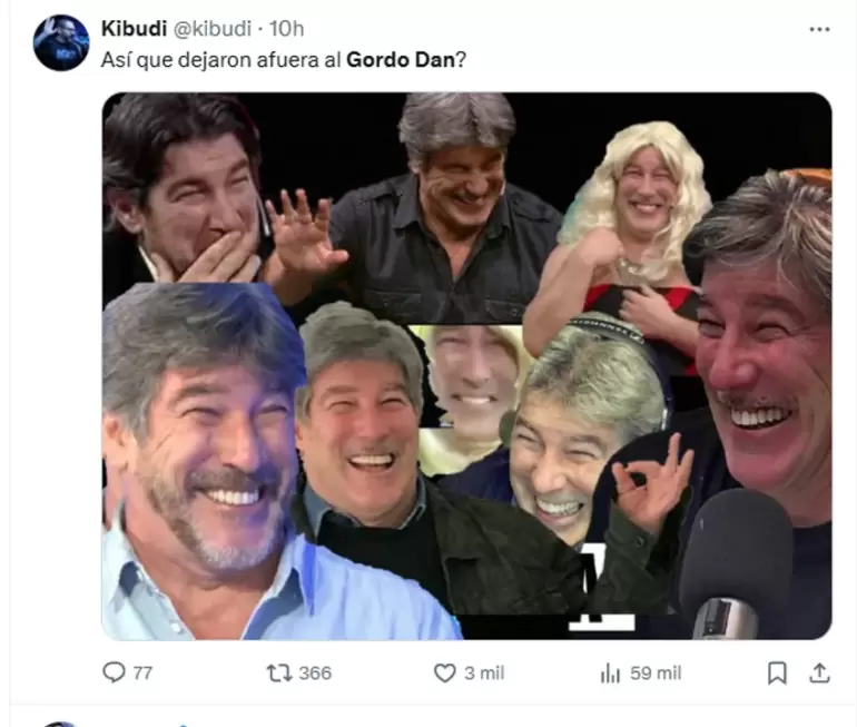 Gordo Dan redes burla